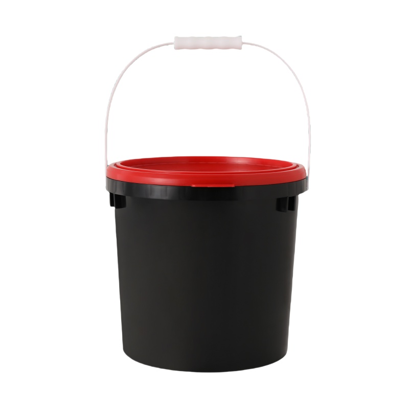 4 Gallon Cleaning Pail 16L Plastic Round Car Wash Bucket with Handle And Grit Screen