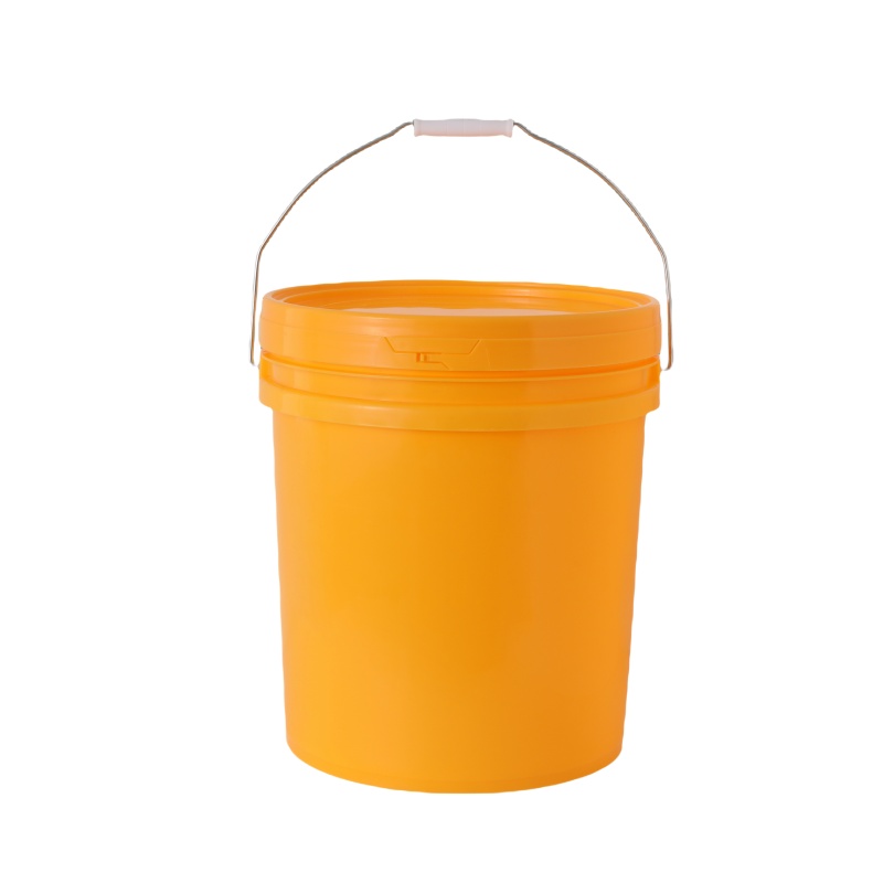6 Gallon Plastic Paint Bucket 25L Paint Packaging Bucket With Lid