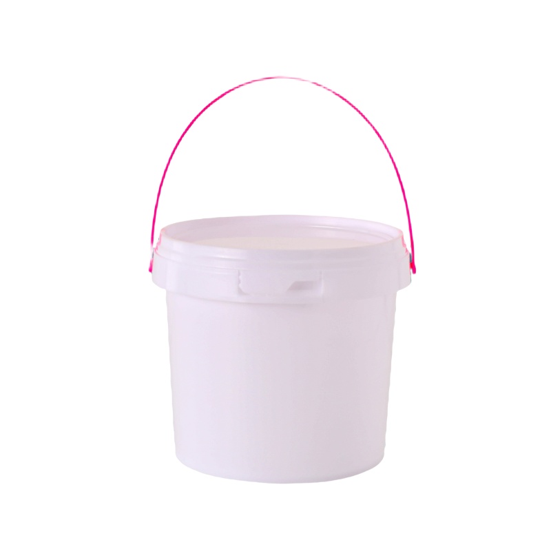 66oz Plastic Food Bucket with Handle Ice Cream Tub Cracker Keeper 2L Freezer Food Storage Containers