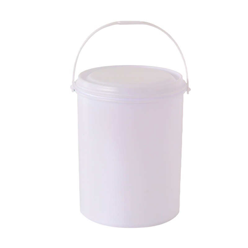 3.5L Round Bucket 1Gallon Plastic Paint Bucket with Lid and Handle
